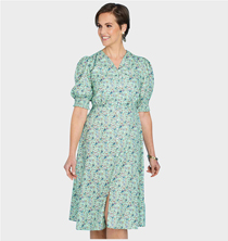Elastic Back Waist Dress - LS644
